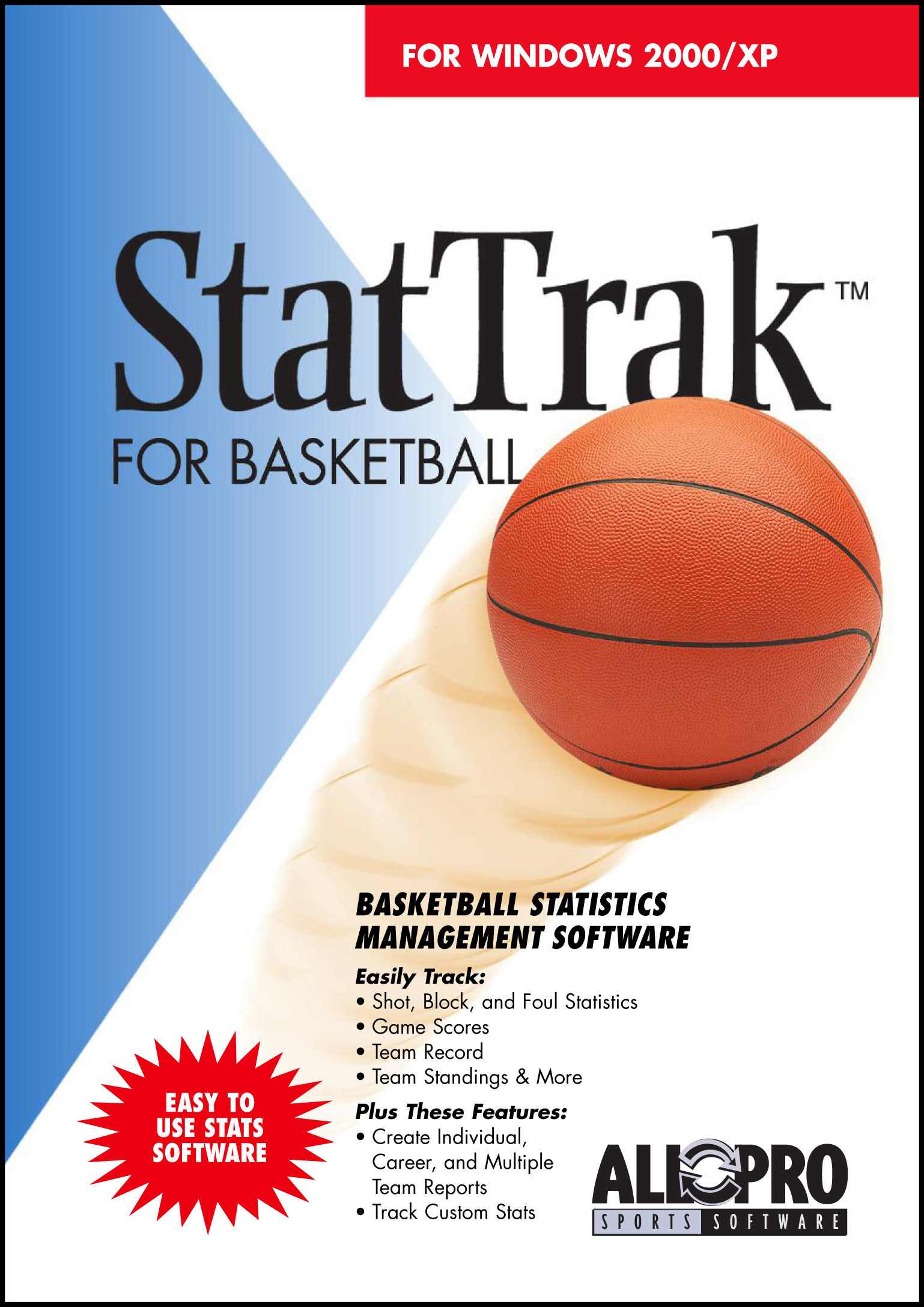 StatTrak for Basketball screen shot