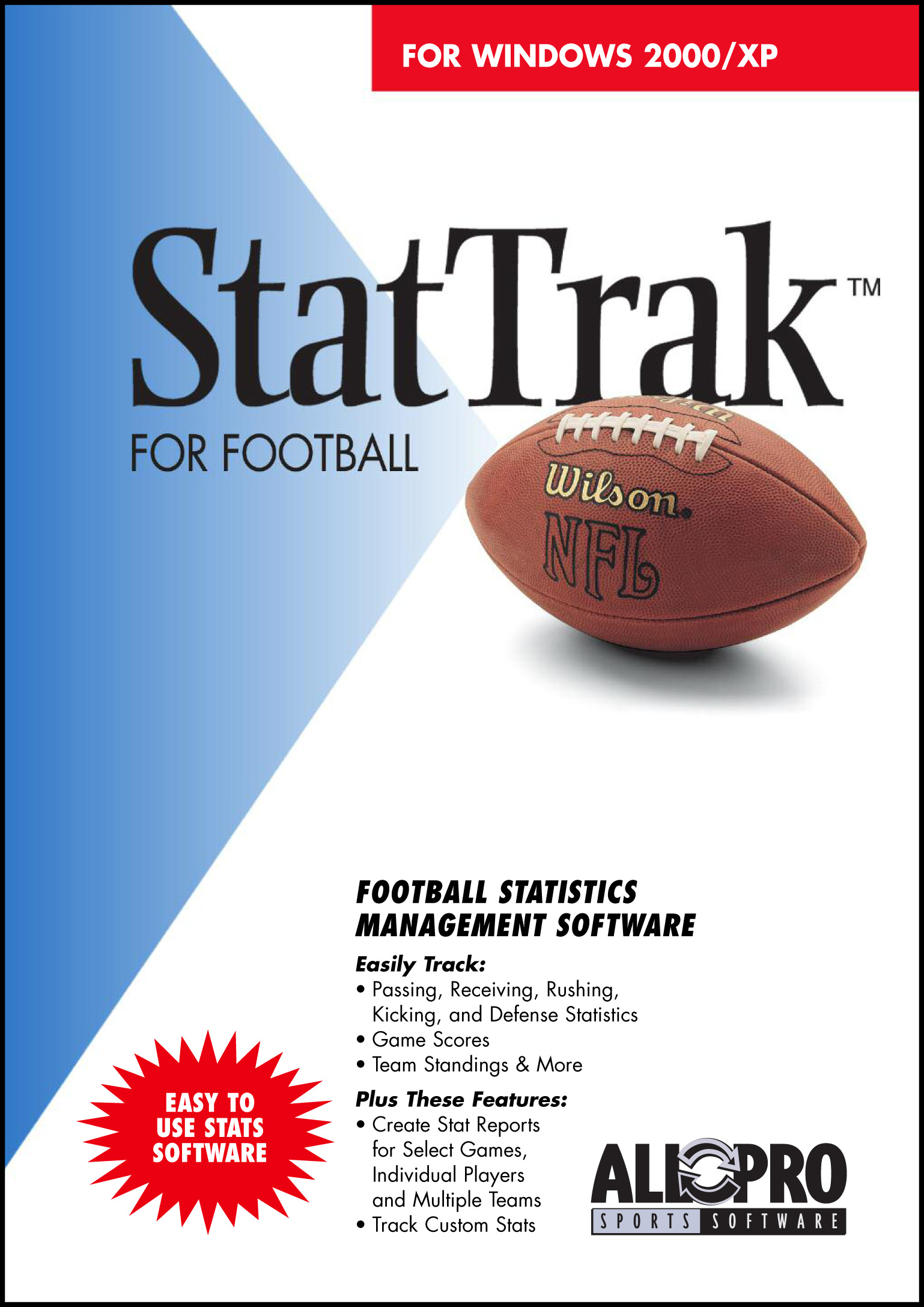 Screenshot for StatTrak for Football 2.1