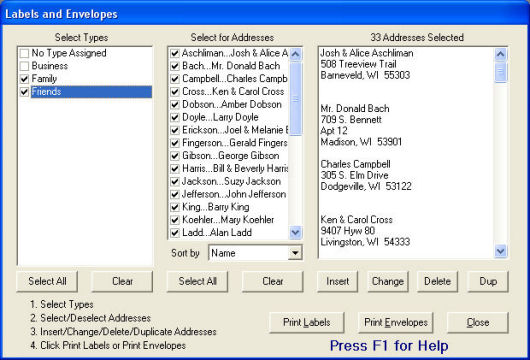 address manager software
