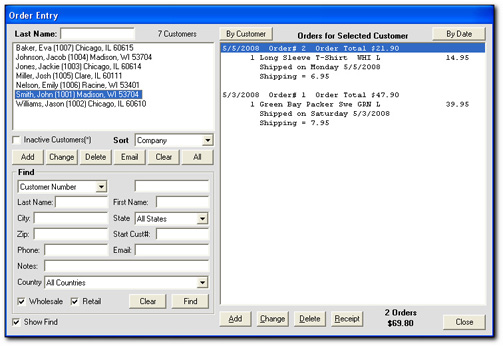 Order Tracking Software Order Entry Software Order Processing